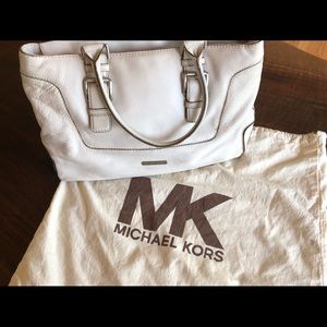 Michael Kors pebbled leather handbag